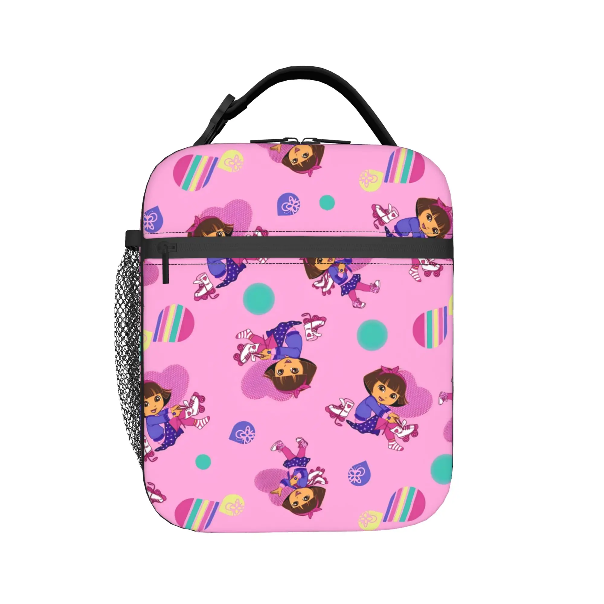 Dora Cartoon Insulated Kids Lunch Bag