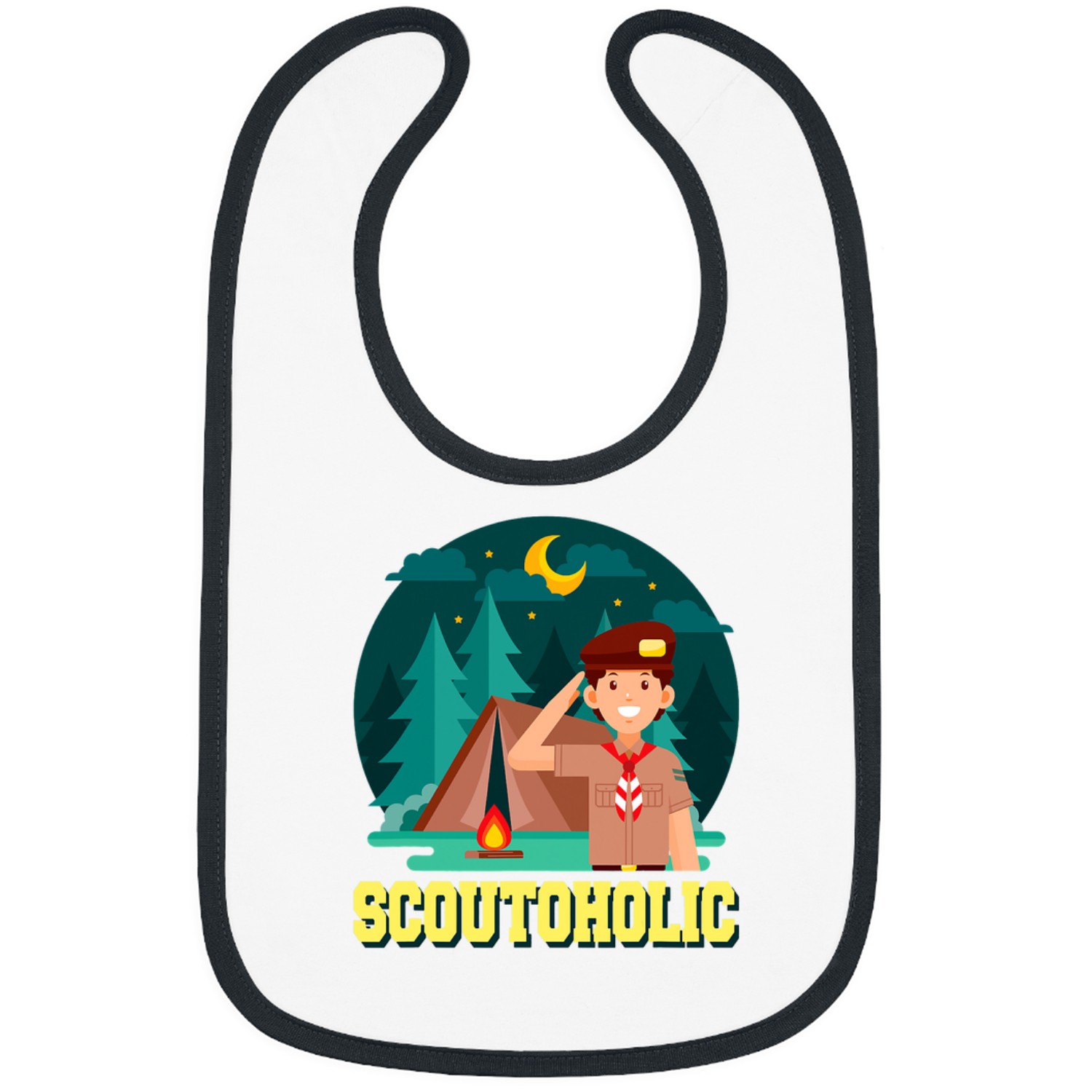 Scout Job Scoutoholic Scout Scouting Leader Bibs