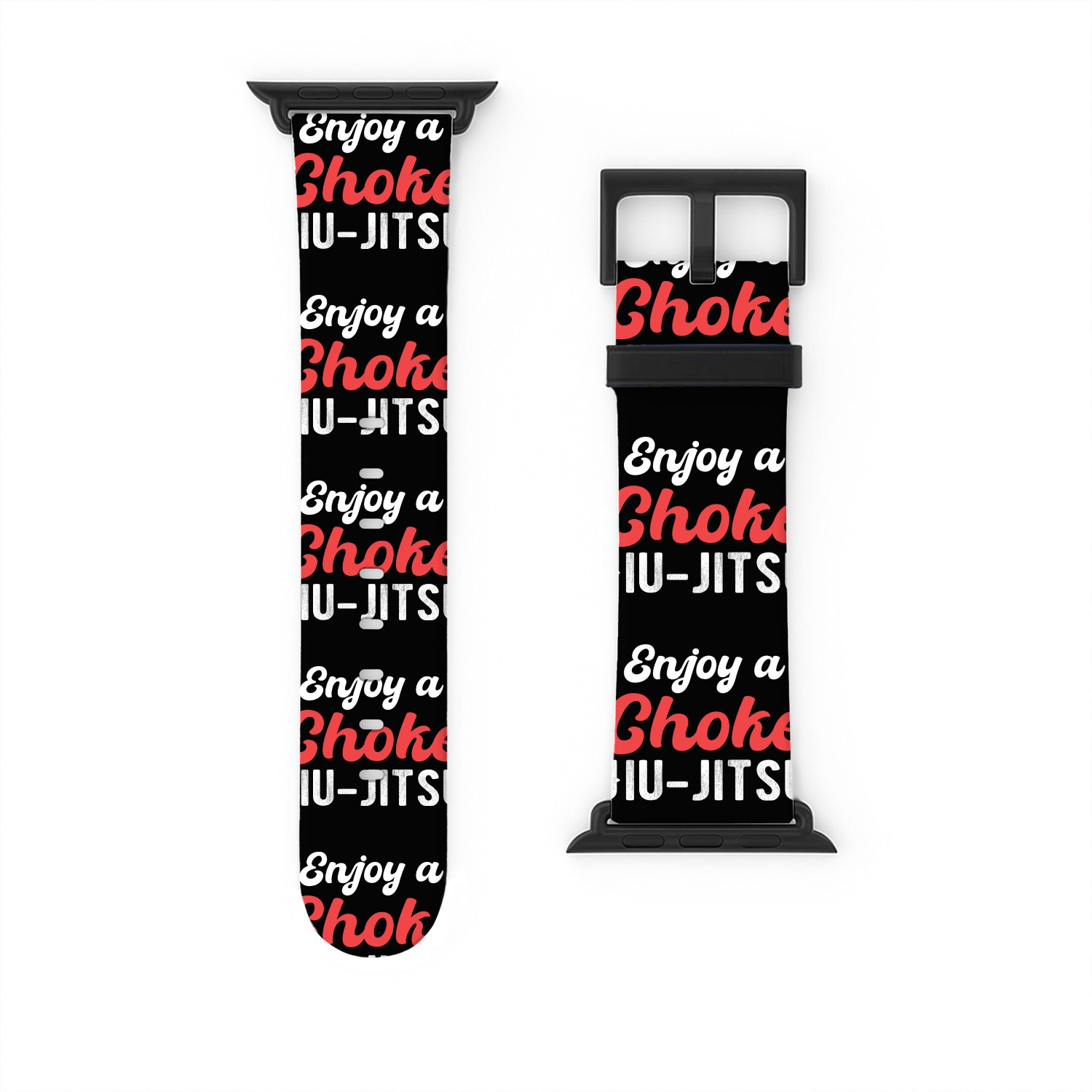 Enjoy A Choke Jiu Jitsu Judo Boxing Muay Thai Watch Bands For Apple Watch
