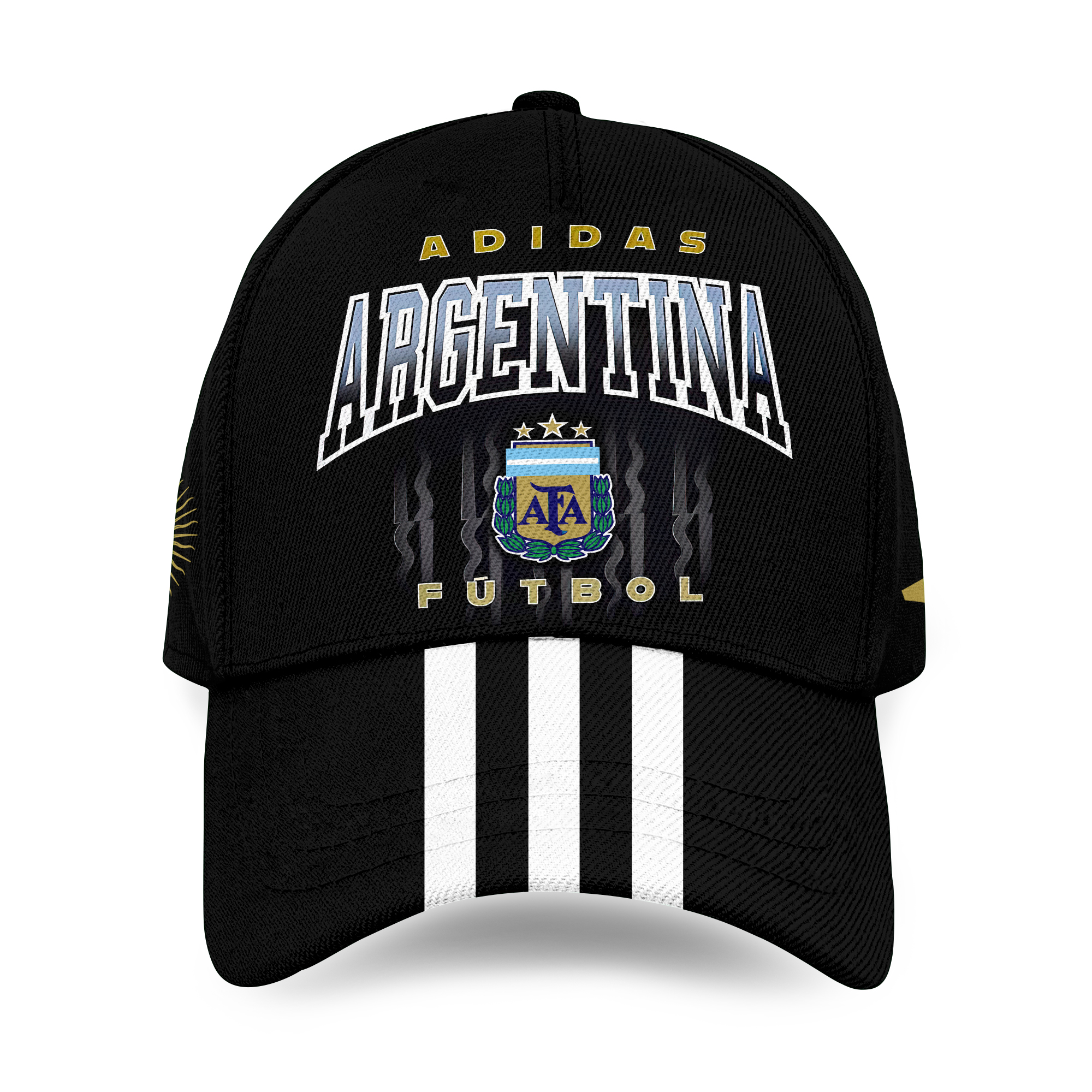 Argentina National Football Team Baseball Caps AOP, Gift For Fan, Summer Cap