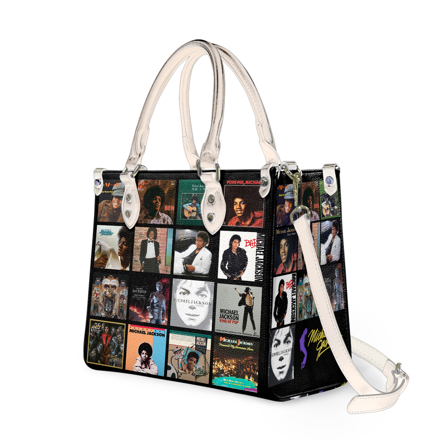 Michael Jackson Leather Handbag, Michael Jackson Vintage Handbag