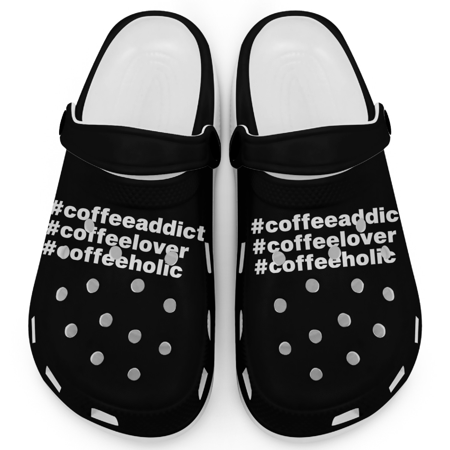 Coffee Addict Coffee Lover Gift Clogs