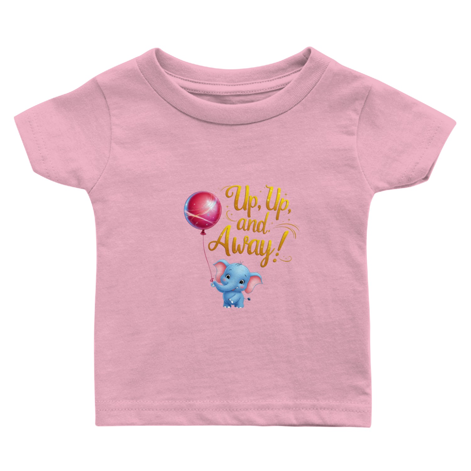 playful elephant Baby T Shirts