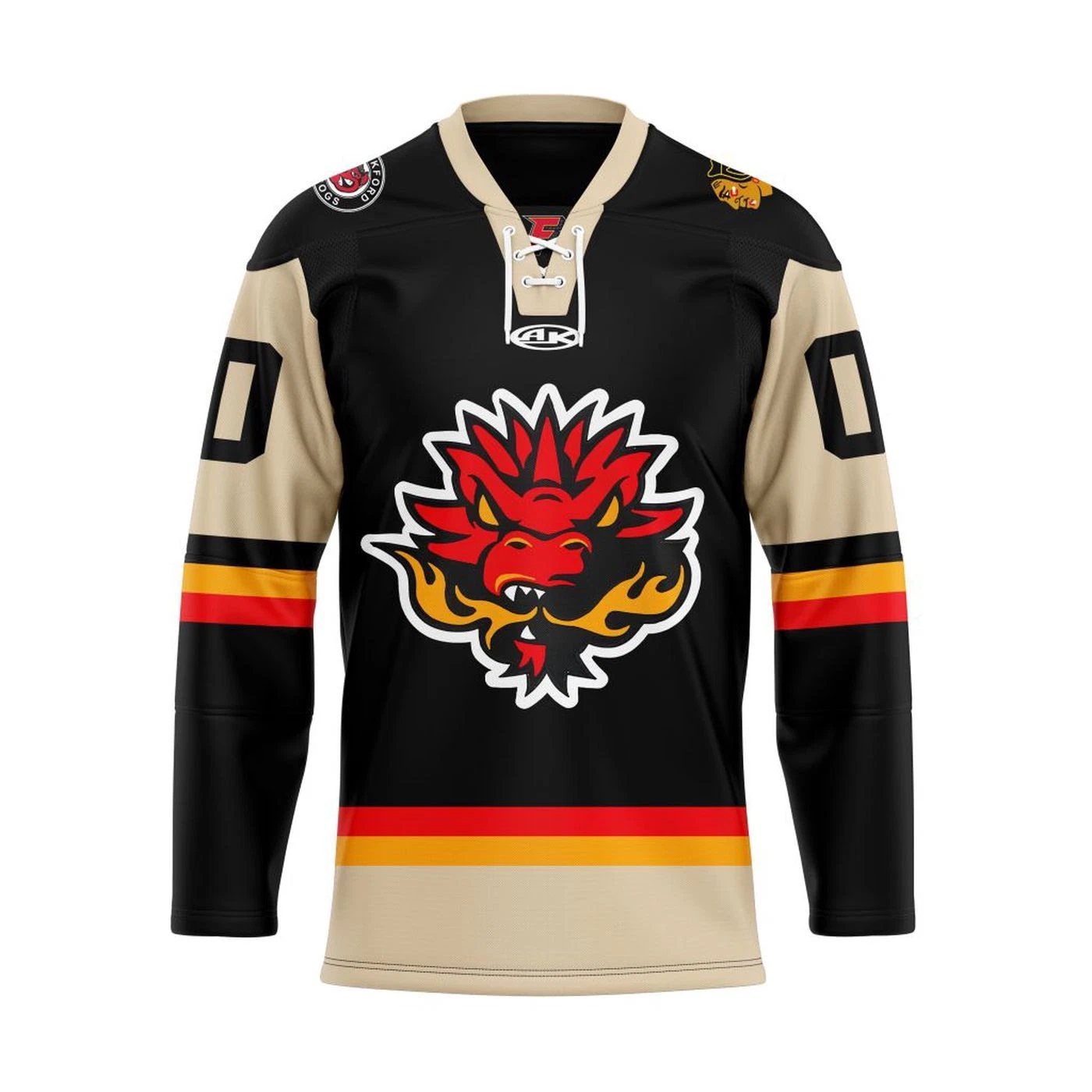 Personalized Indy Fuel 2025/26 Black Lace Hockey Shirt Men's Fan Gear Xmas Gift