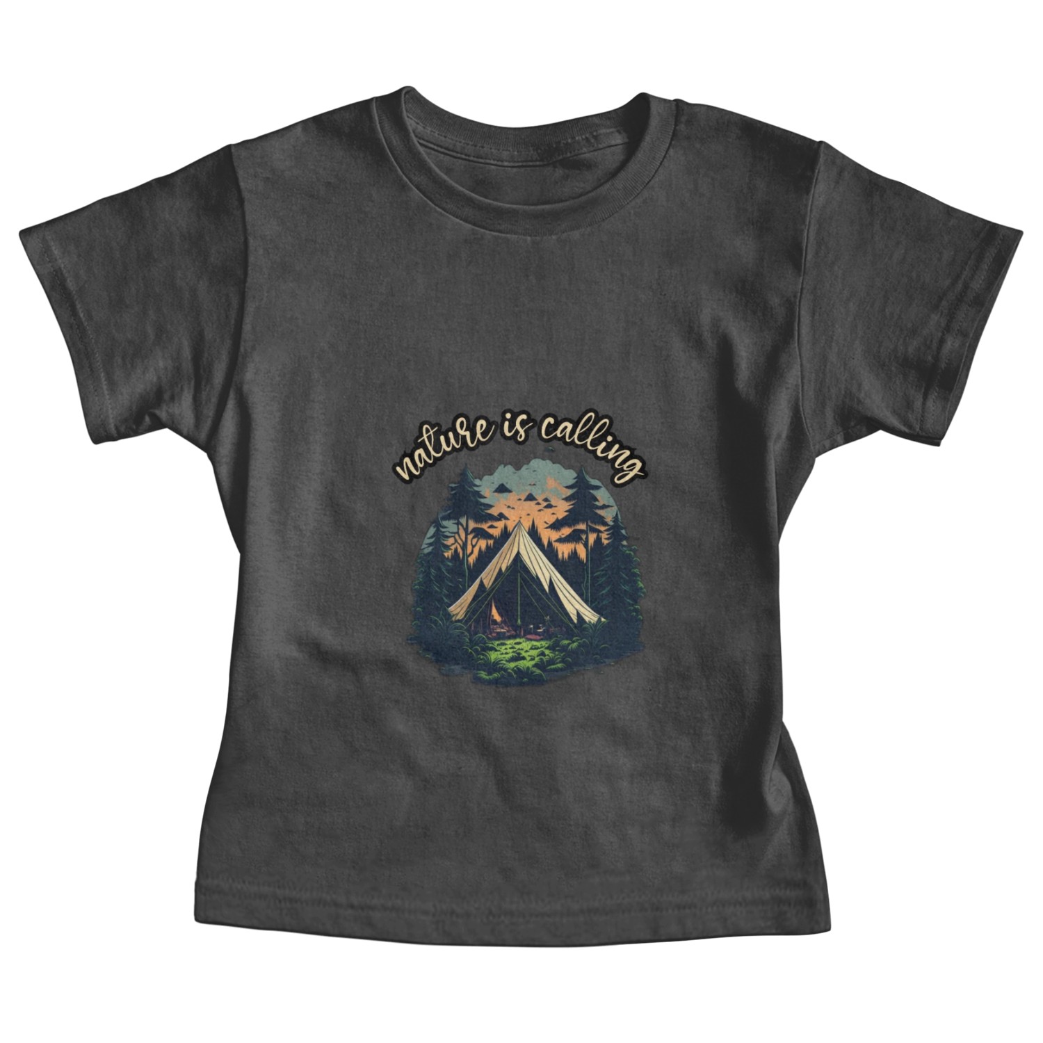 nature is calling Baby Tees