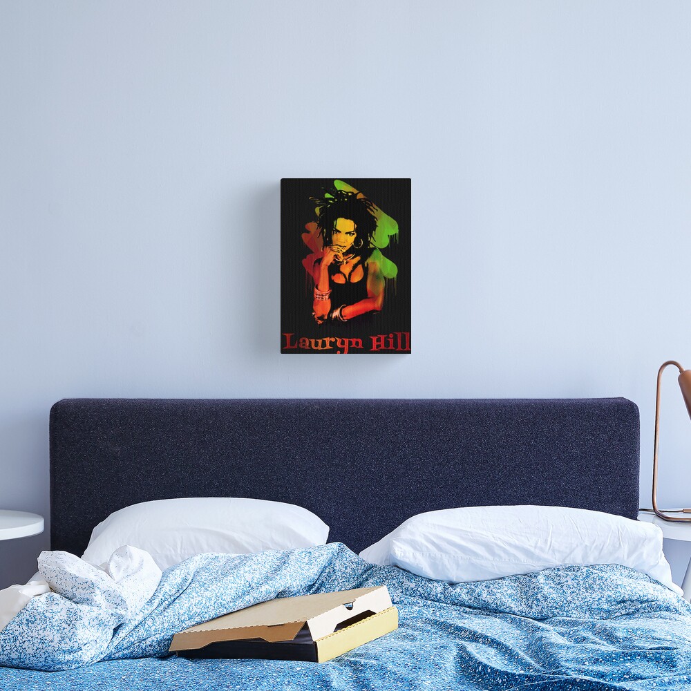 Lauryn Hill-colorful poste Canvas
