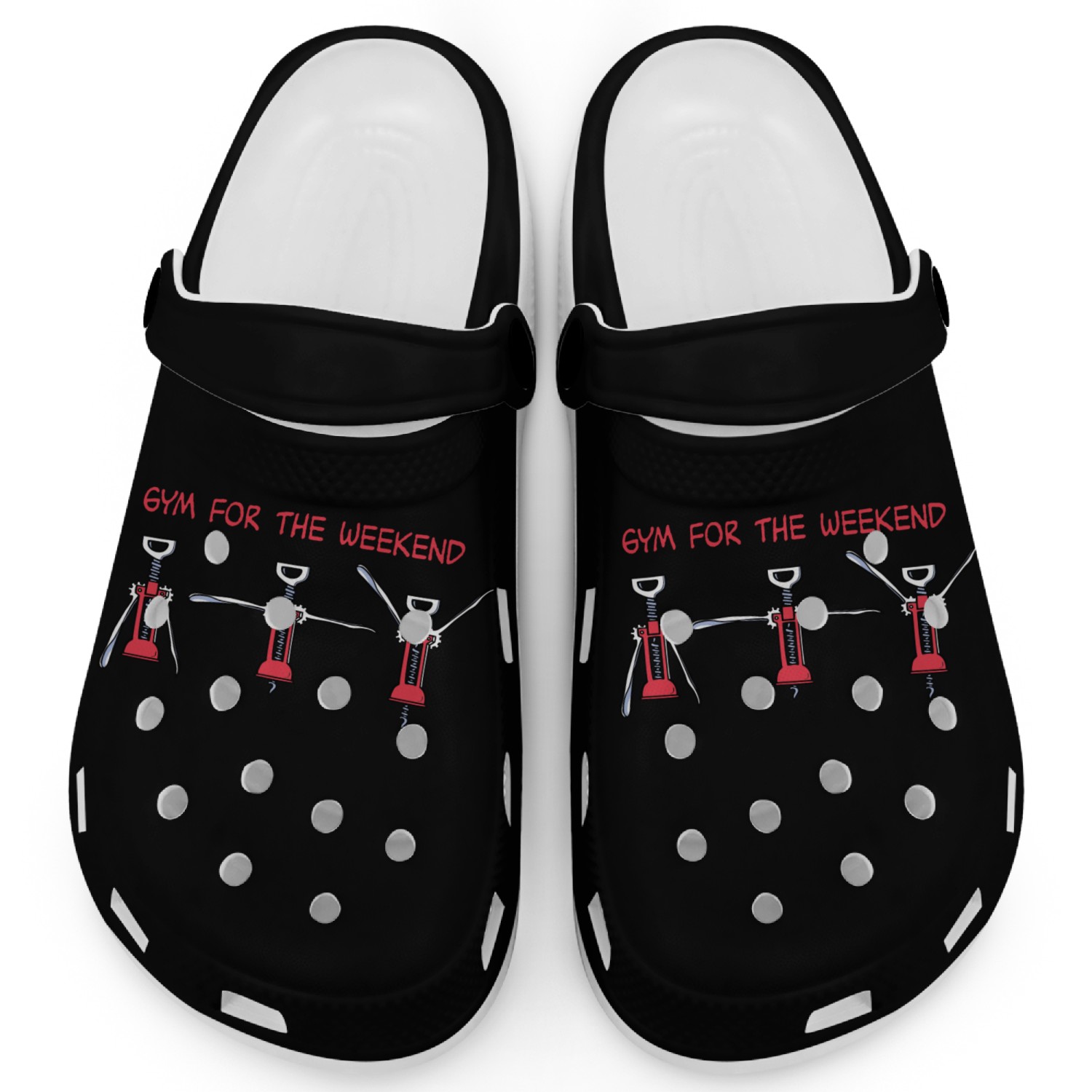Gym for the Weekend Clogs