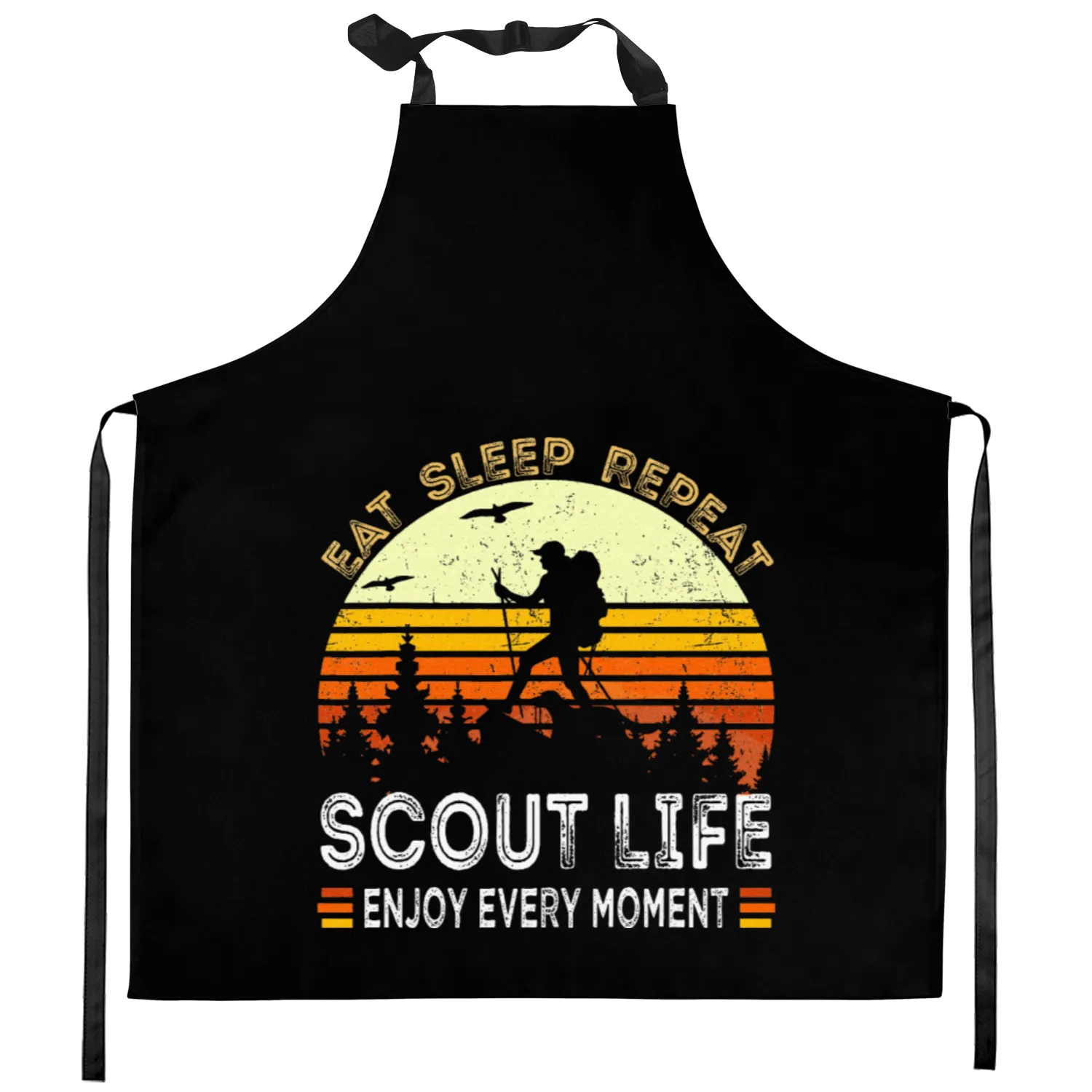 Eat Sleep Scout Repeat Camping Kitchen Aprons