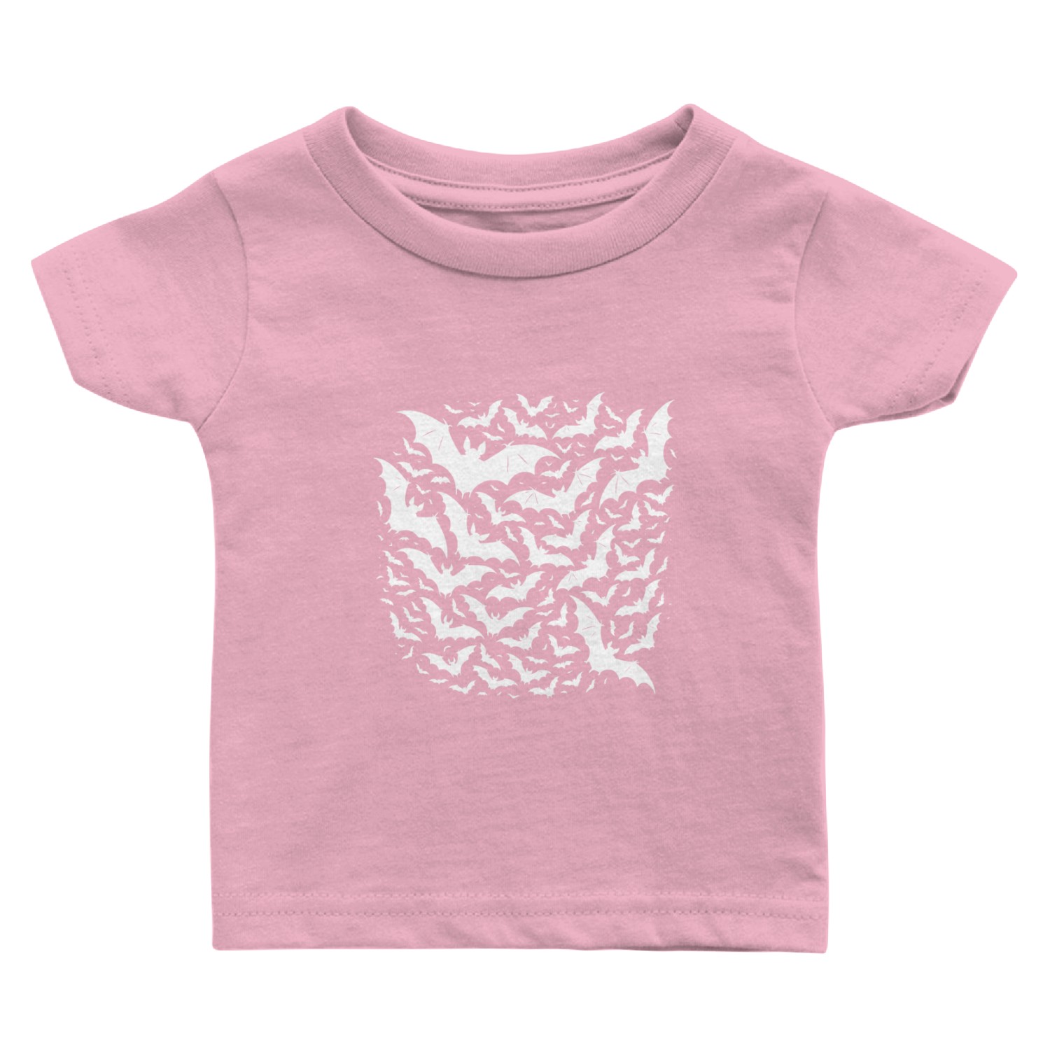 Wild Flying Bats As A Night Swarm Baby T Shirts