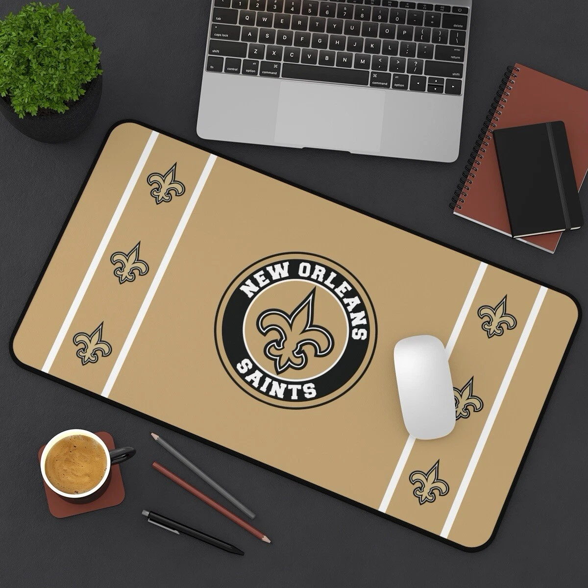 new orleans saints Desk Mat Laptop football mouse pad, Gamer Mousepad football