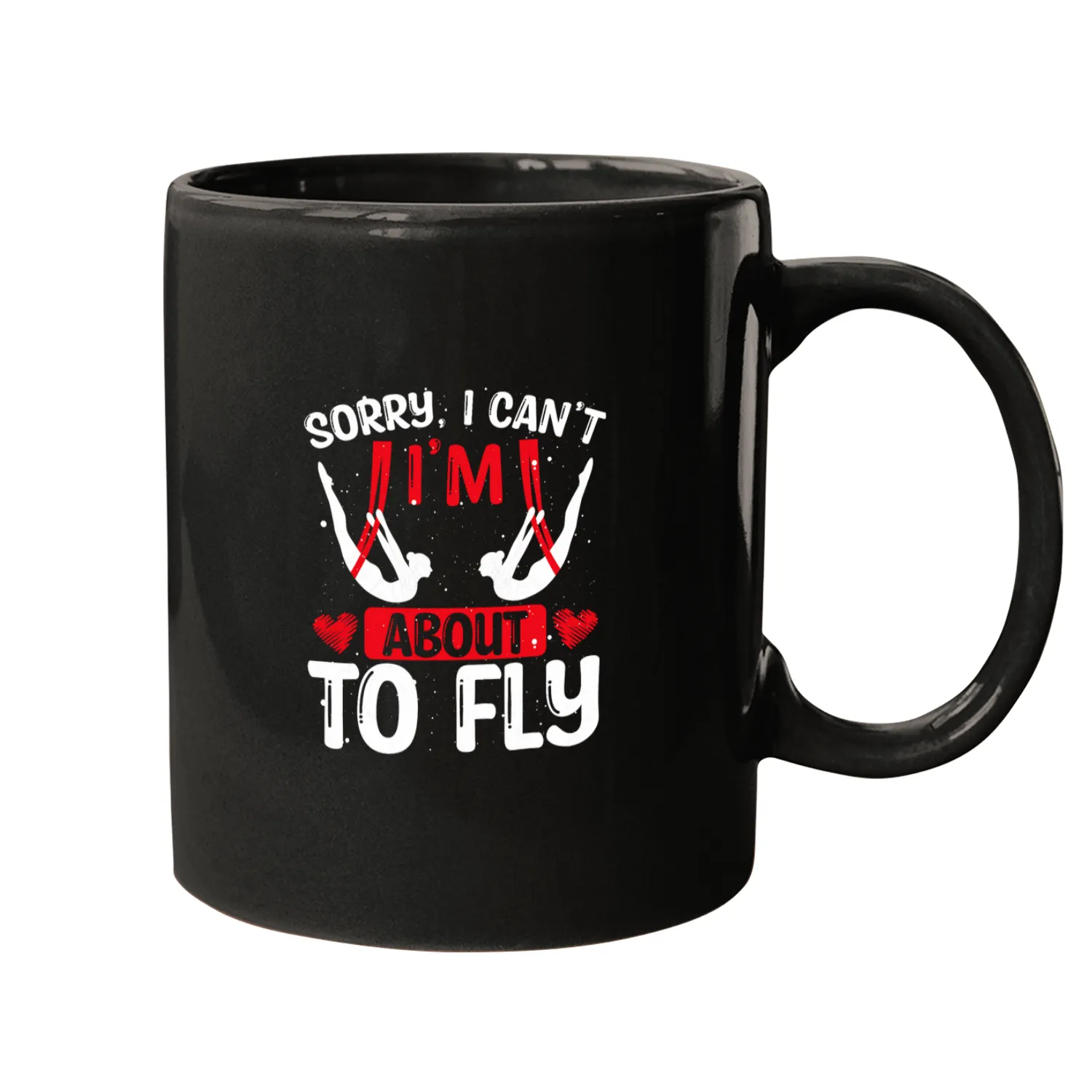 Aerial Silk Dancing Acrobat Gymnastics Aerial Circus Mugs