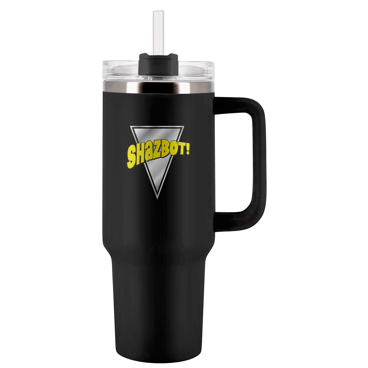 SHAZBOT Tumblers 40 Oz With Handle