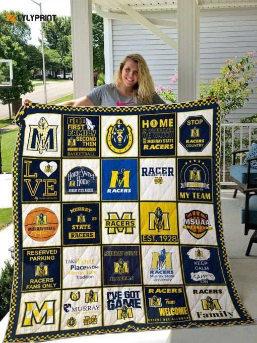 Murray State Racers 1 Quilt Blanket For Fans Home Decor Gift