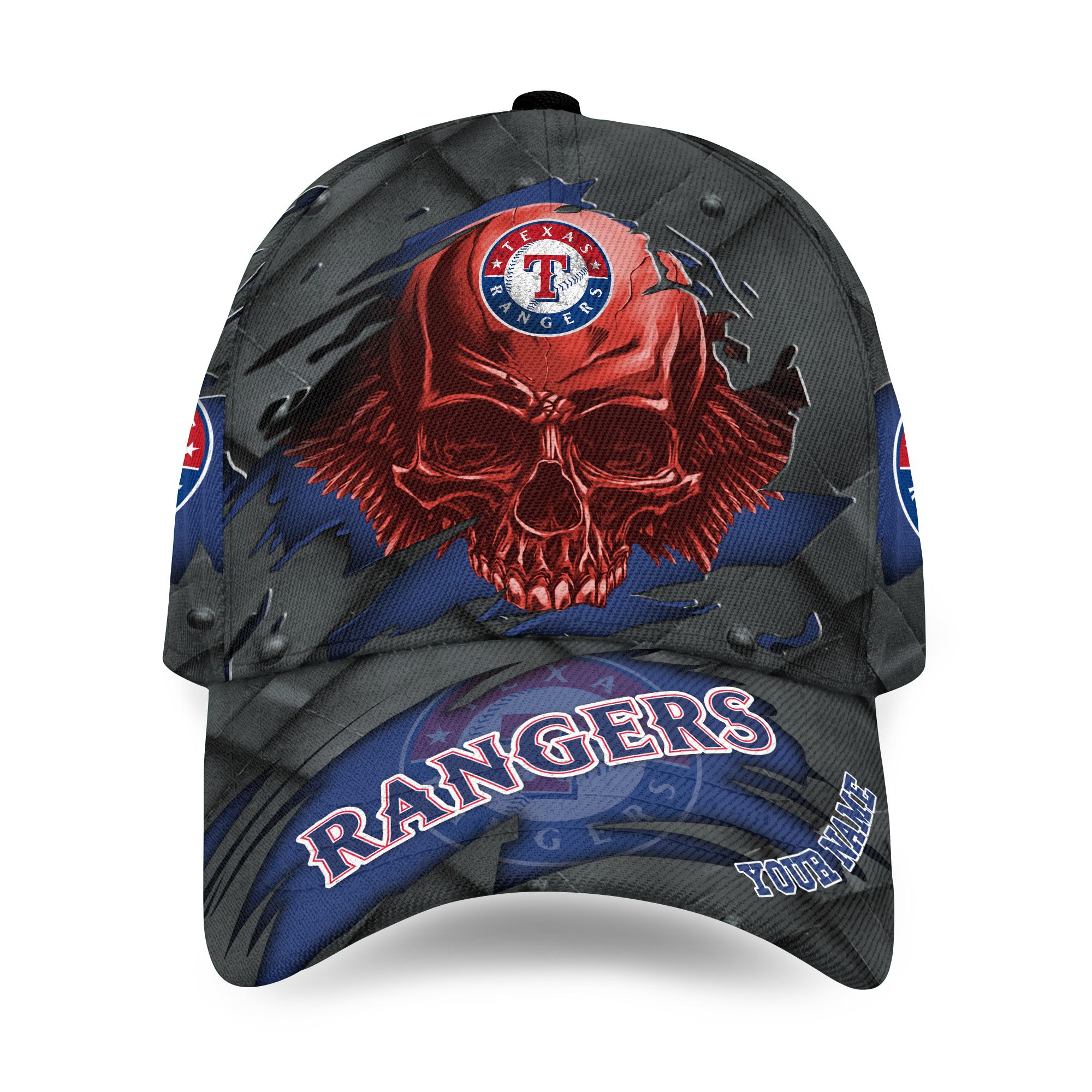 Custom Name Texas Baseball Team Rangerss Cap For Fans
