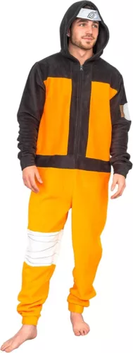 Narutoo Cosplay Hooded Jumpsuit | Adult Jumpsuit | Adult Onesie