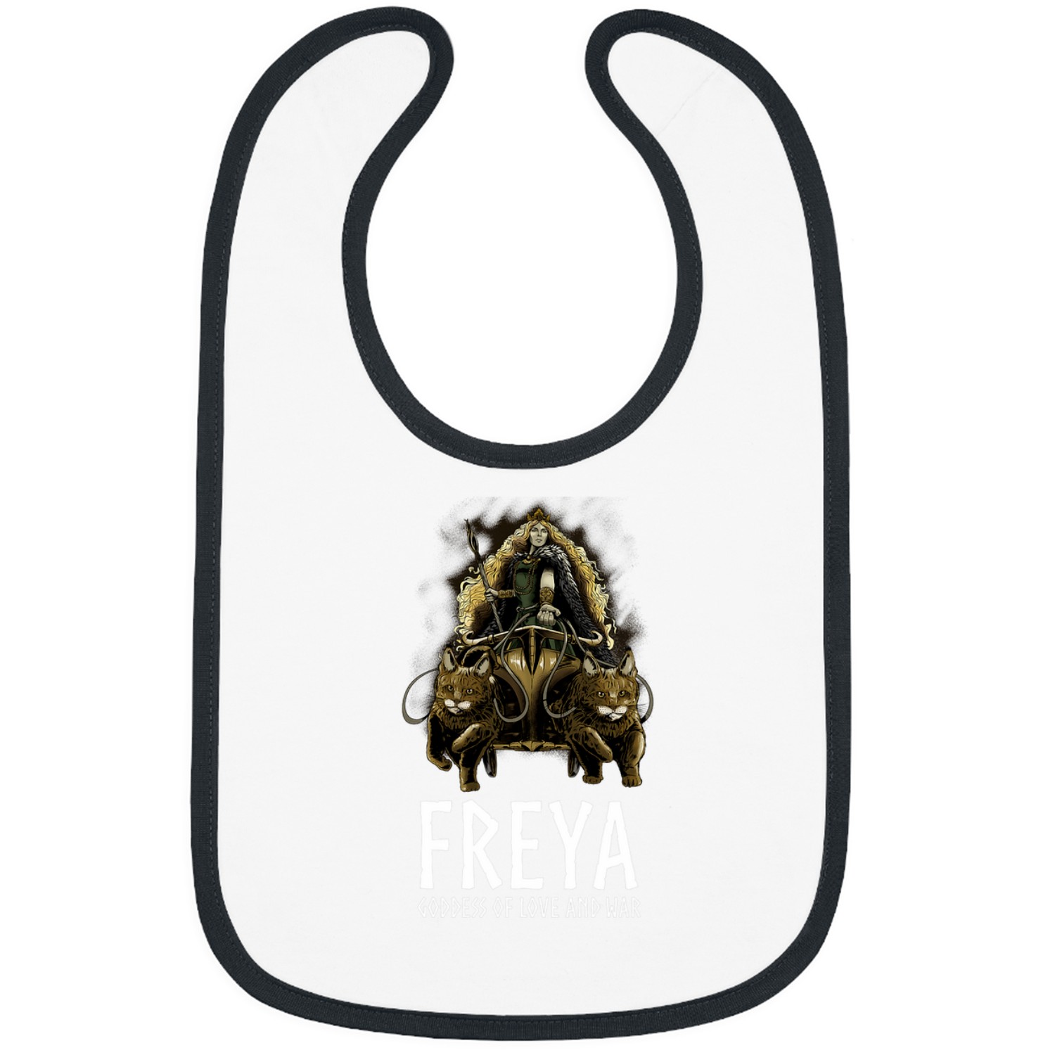 Medieval Viking Paganism Goddess Freya Norse Mythology Bibs