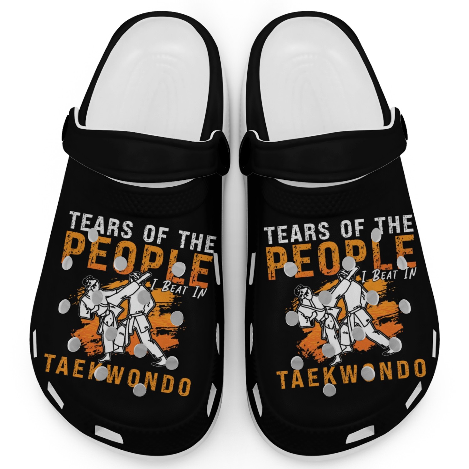 Taekwondo Tears Of The People Fighter Fight Sport Clogs