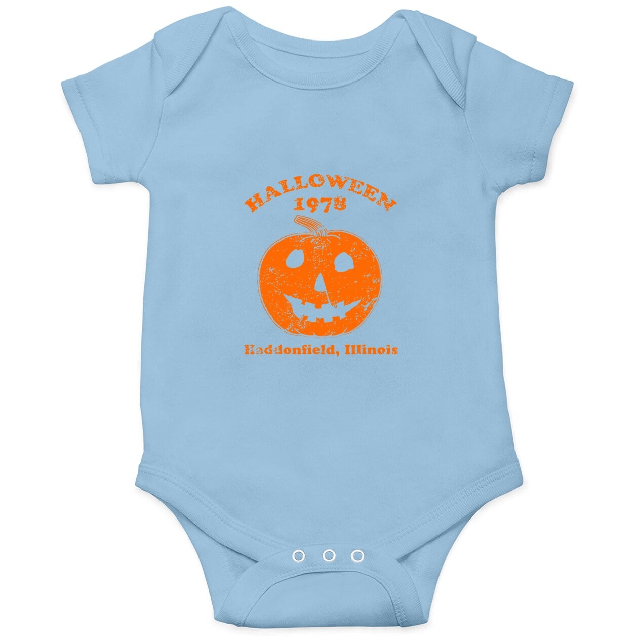 Halloween 1978 Holiday Spooky Gift Myers Pumpkin Haddonfield Baby Bodysuit