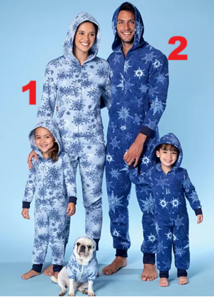 Sewing Pattern McCall's M7518 Adult Kids Jumpsuit Pajamas