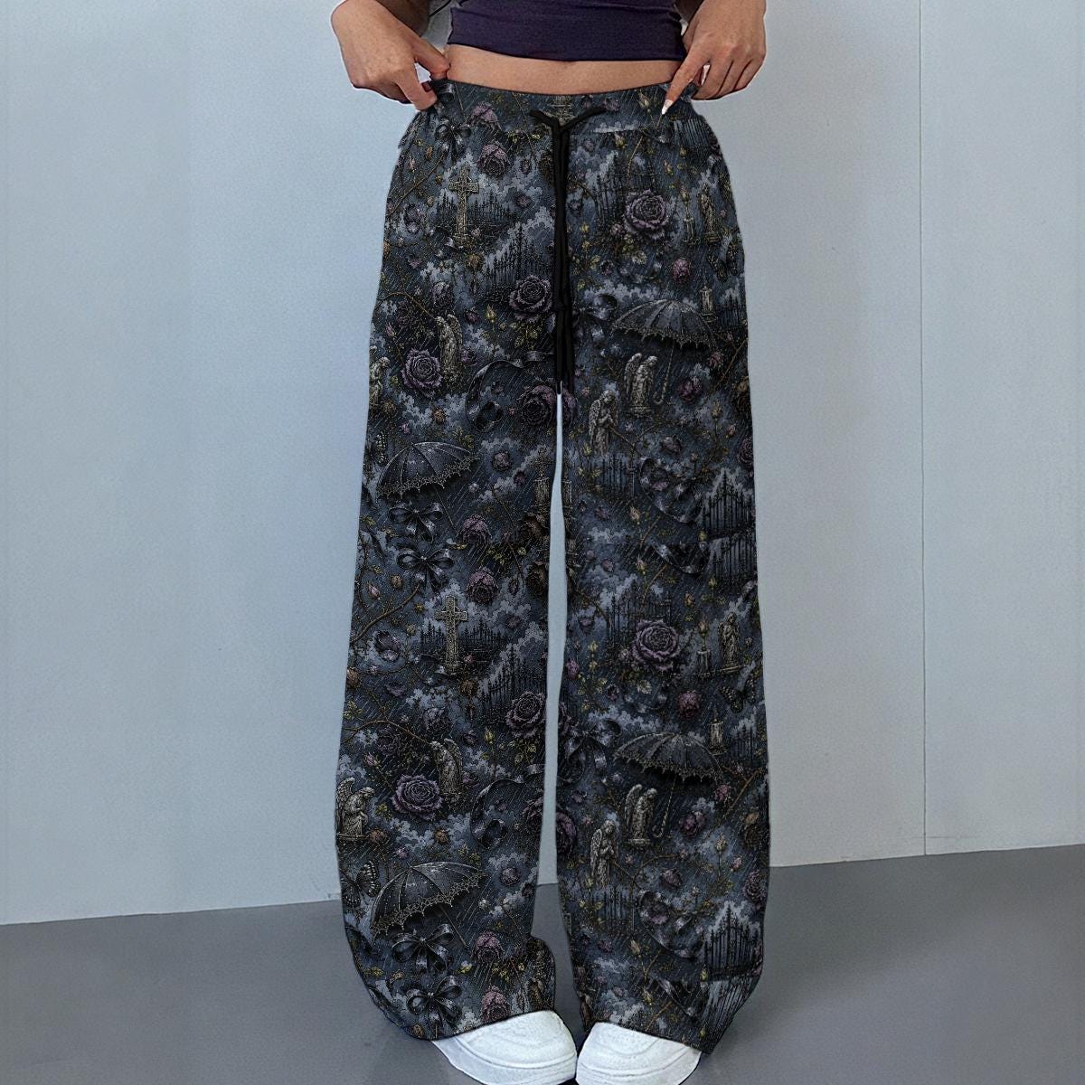 Mourning Rain | The Covert Goth Collection | Women's Casual Pants