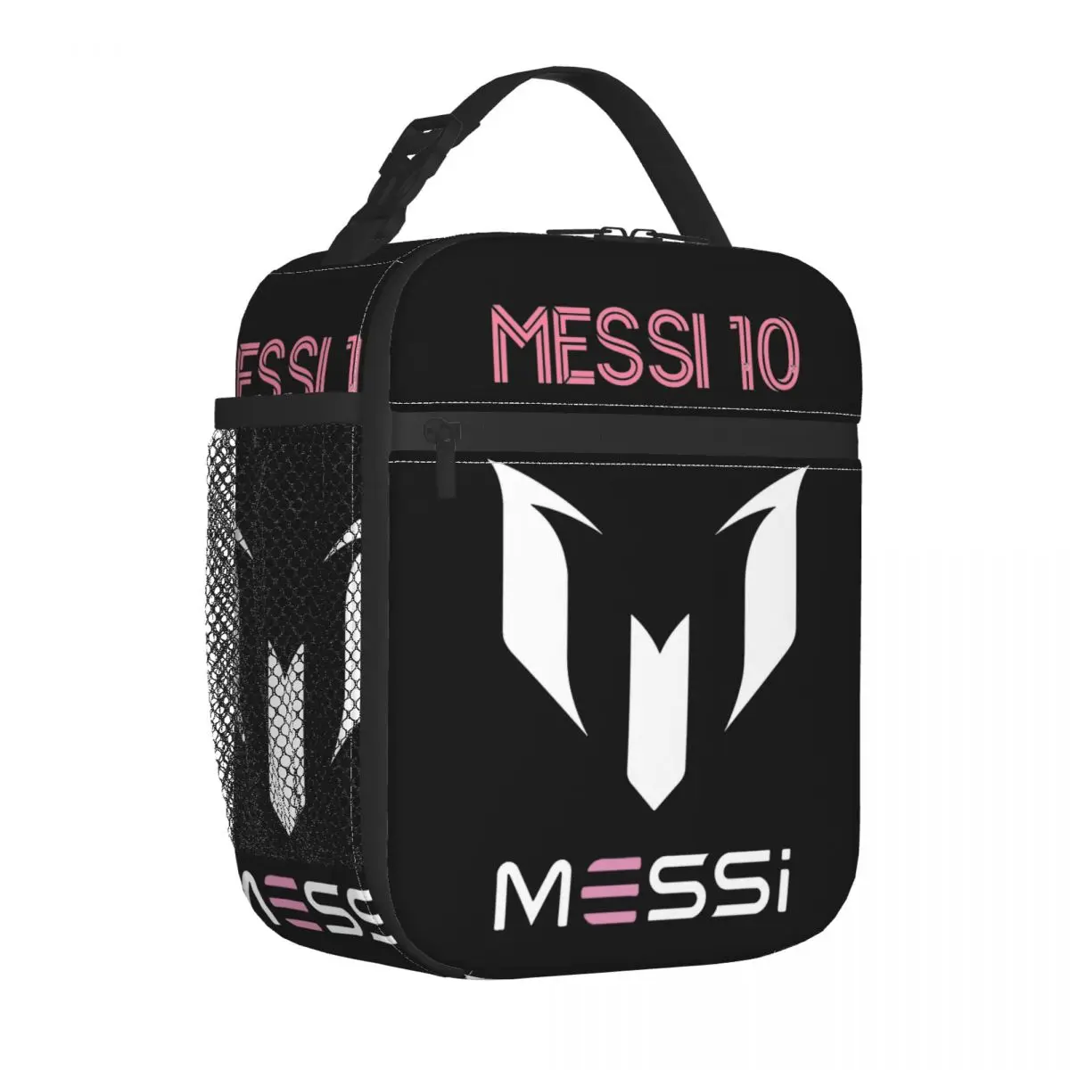 Messis 10 Football Argentina Insulated Lunch Bag, Portable Food Container Bags, Cooler Thermal Food Box, Back To School Gift