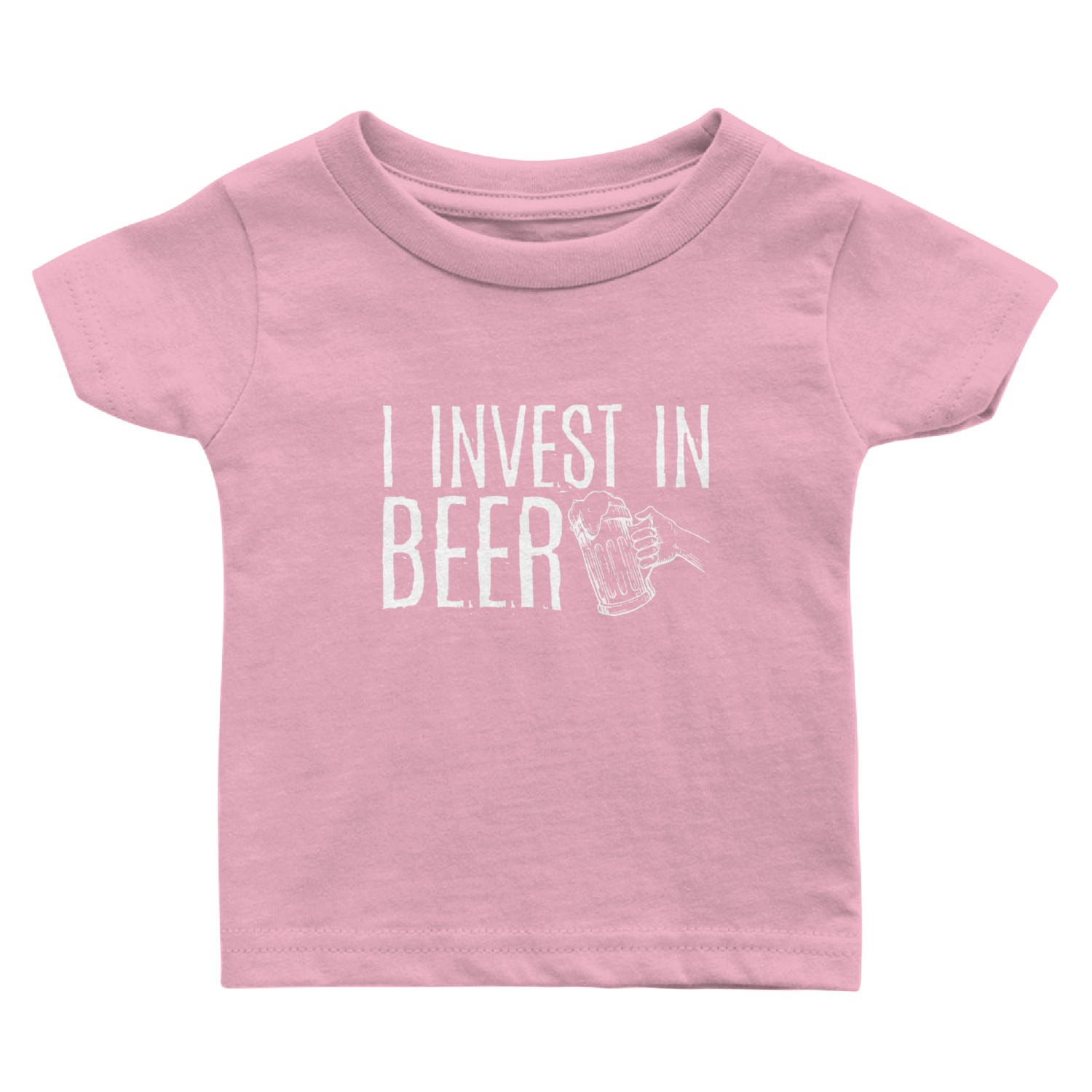 I Invest In Beer 3 Baby T Shirts