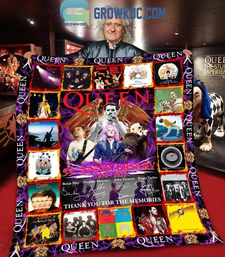 55th Anniversary 1970-2025 Thank You Blanket Quilt