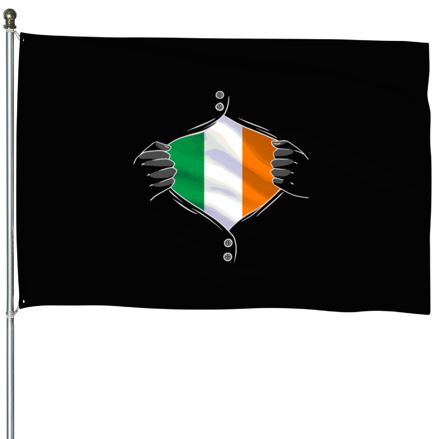 Ireland flag proud irish House Flags