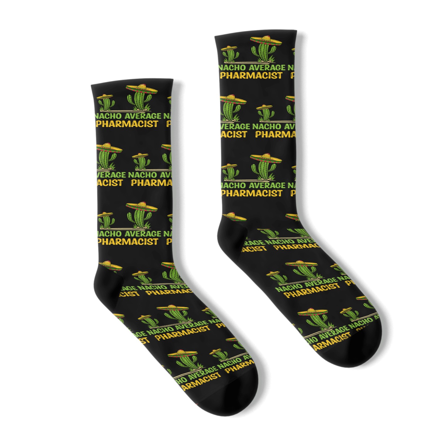 Nacho Average Pharmacist Socks