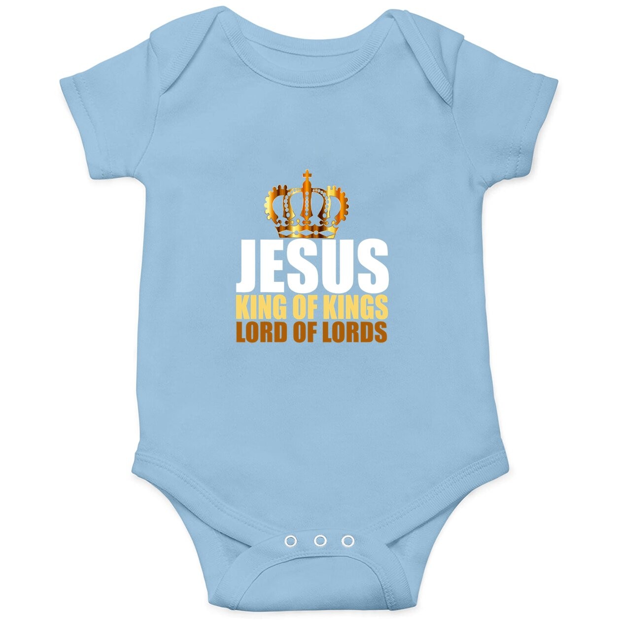 Christerest: Jesus King Of Kings Lord Of Lords Christian Baby Bodysuit