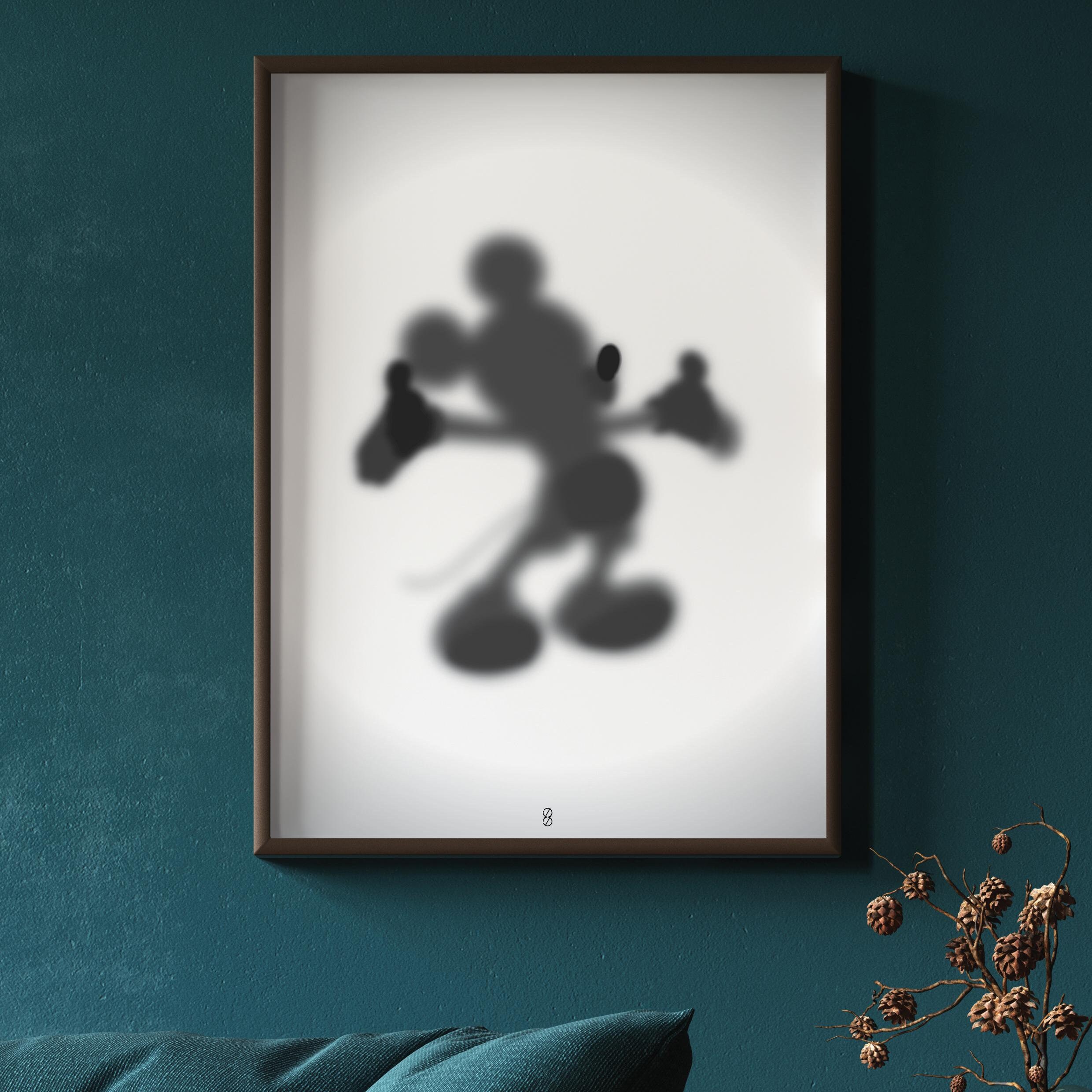 Mouse, Minimalist Wall Art Print