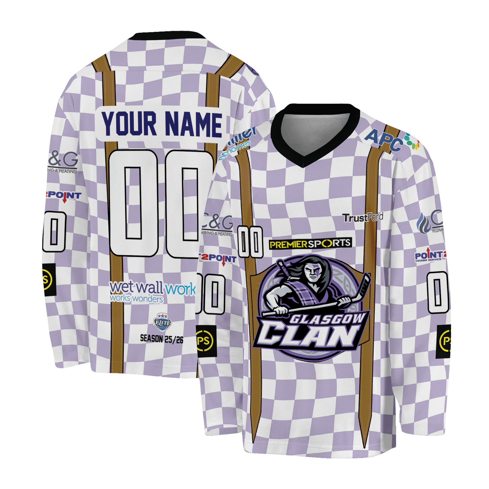 Personalized Glasgow Clan x Oktoberfest Special Edition Hockey Shirt Fan Gear