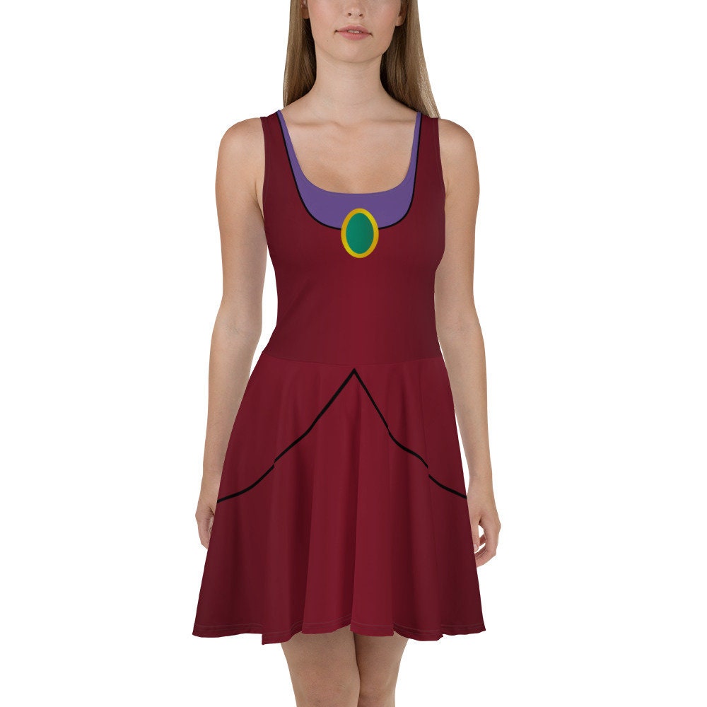 This Lady is a Tremaine Sleeveless Skater Dress - Elegant Style with a Dash of Sass