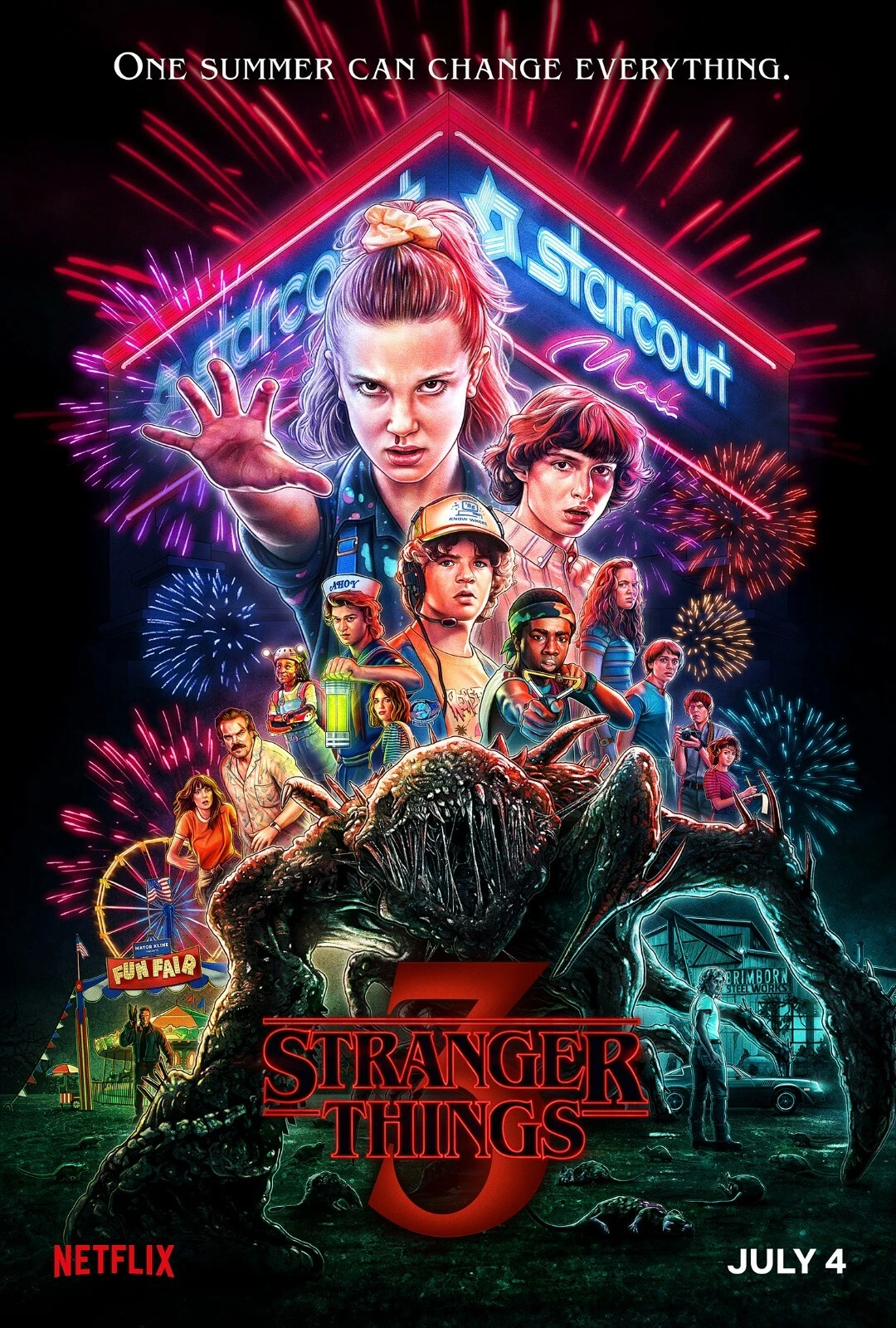Stranger Things Poster - Vertical Premium Matte Poster