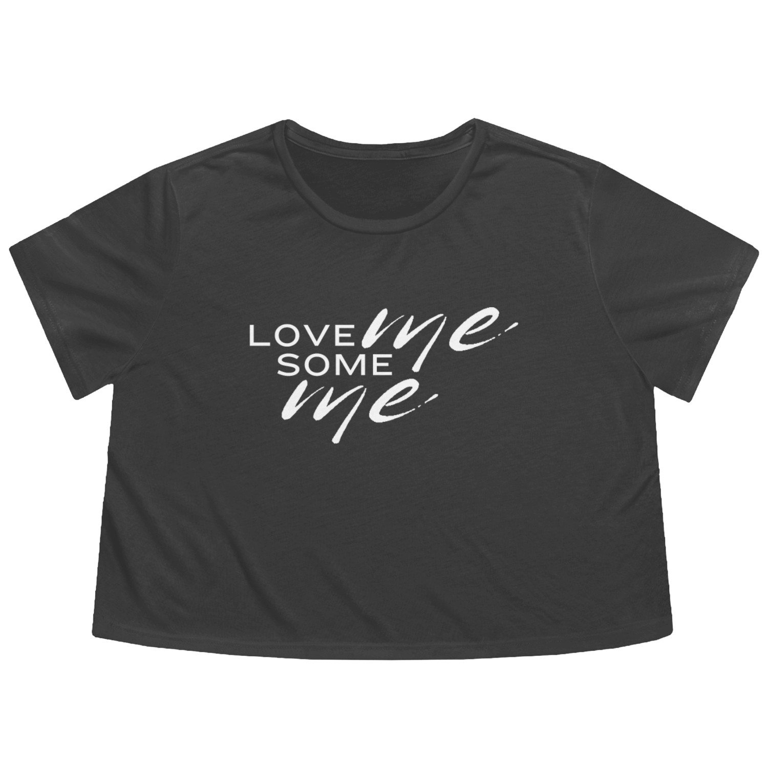 love me some me Flowy Cropped Tees