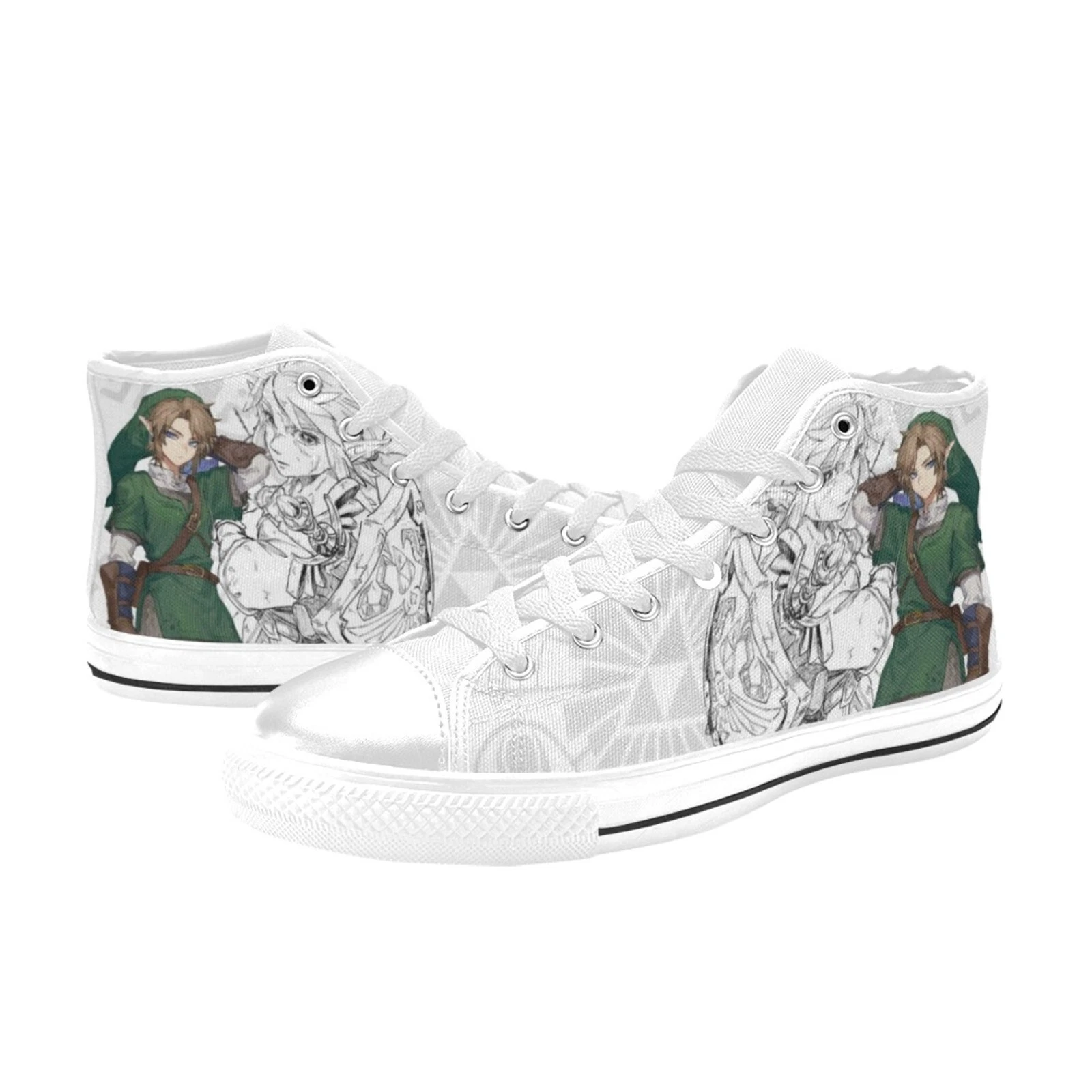 The Legend of Zelda High Top Sneakers
