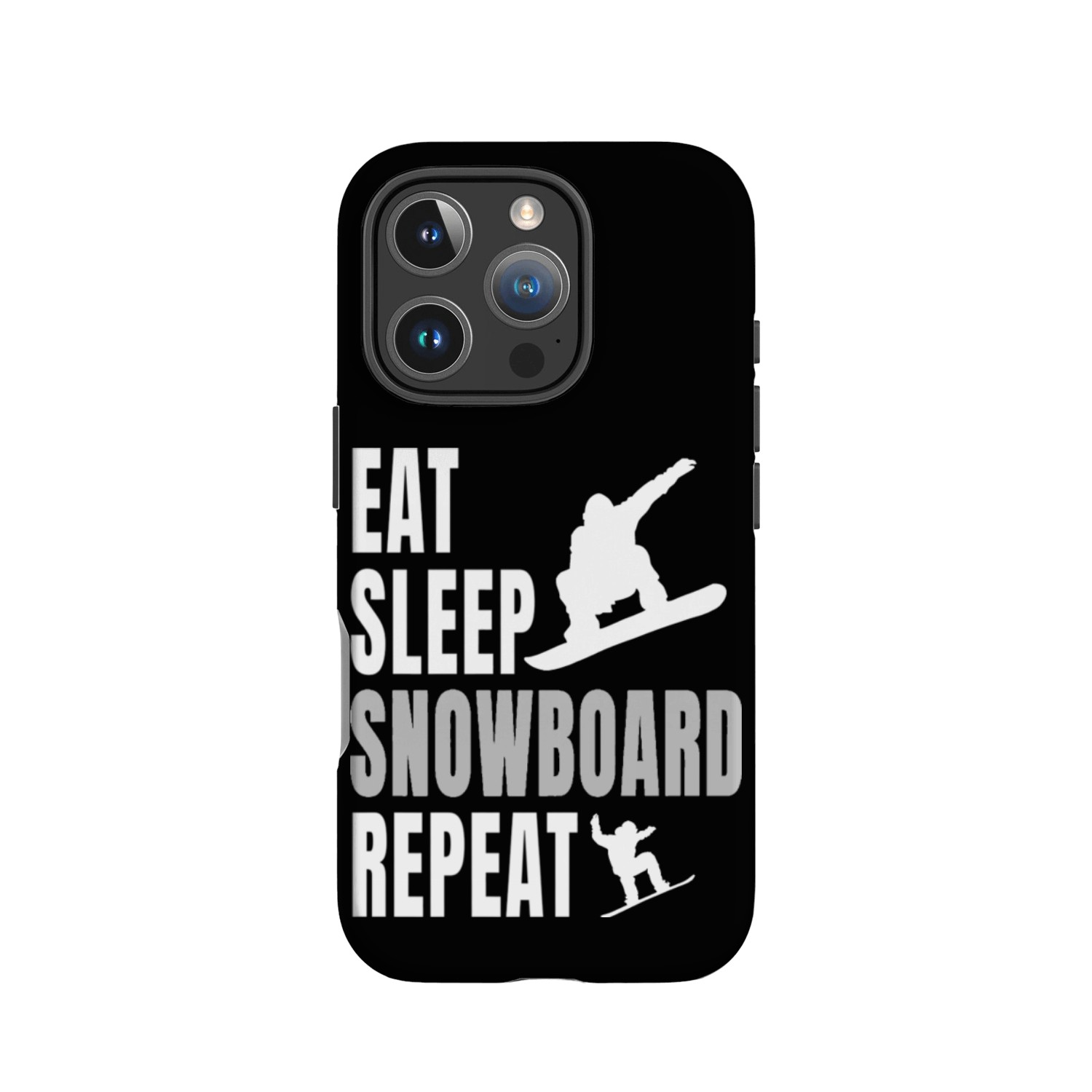 Eat Sleep Snowboard Repeat Snowboarding Snowboard IPhone Cases