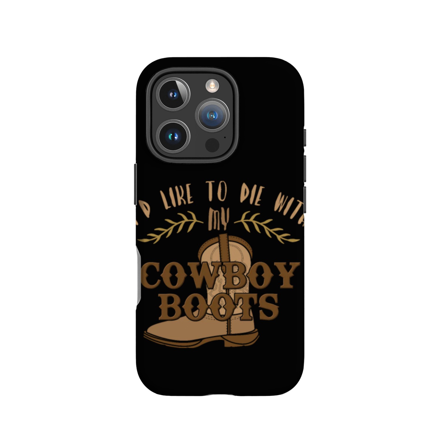 Cowboy Barn Bull Rider Rodeo Country Western Gift IPhone Cases