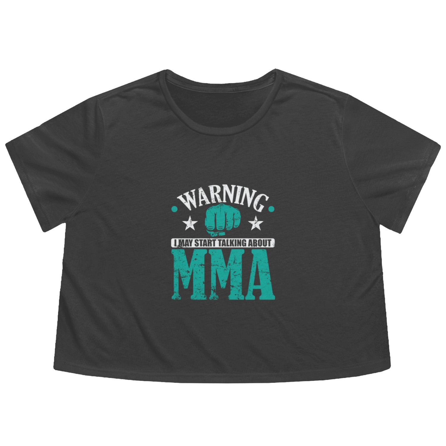 Warning I may start talking about MMA Flowy Cropped Tees