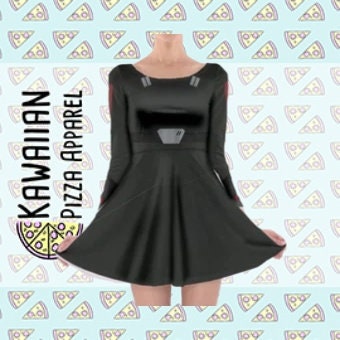 Second Sister Inspired Long Sleeve Skater Dress | Halloween | Cosplay | Women's Clothing