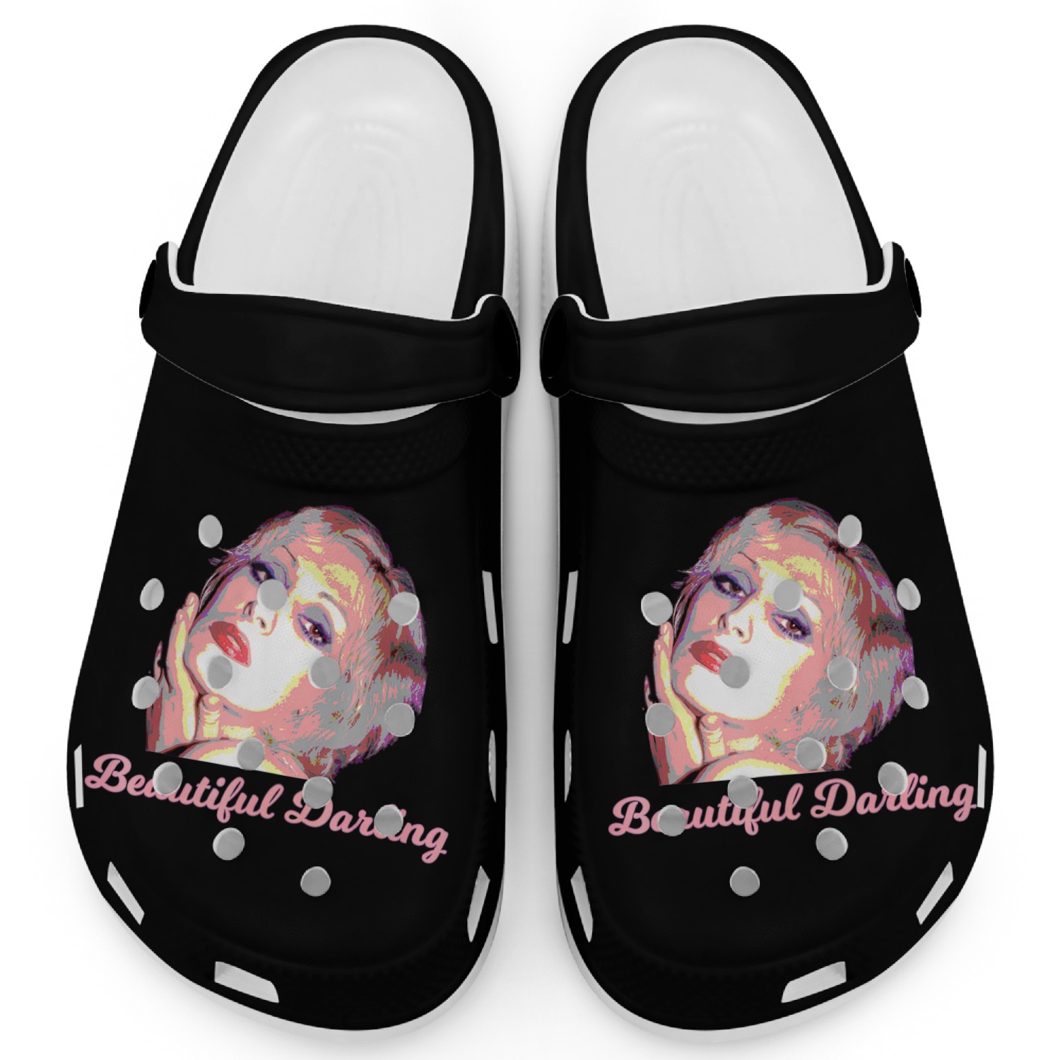 LGBT Beautiful Darling Candy Darling T Clogs