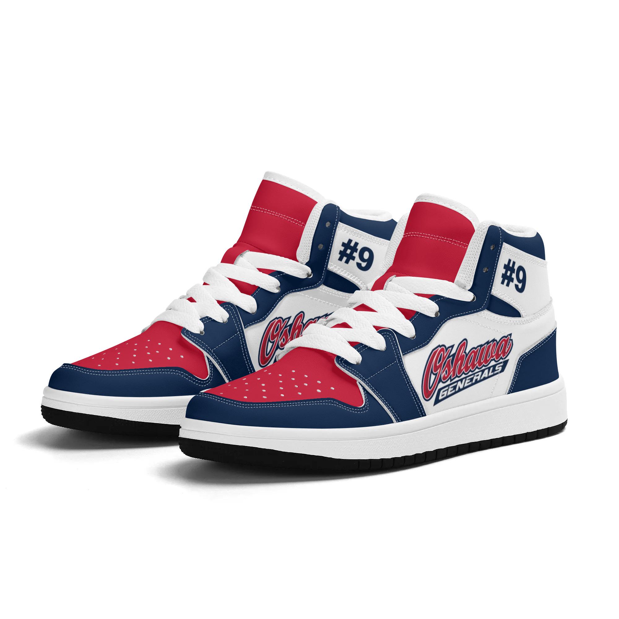 Oshawa Generals Basketball Shoes | Men High-Top Sneakers