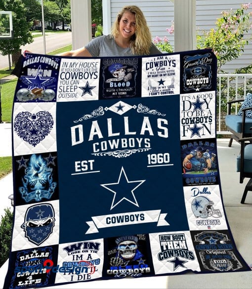 Dallas Cowboys Blanket And Quilt Gift For Fans