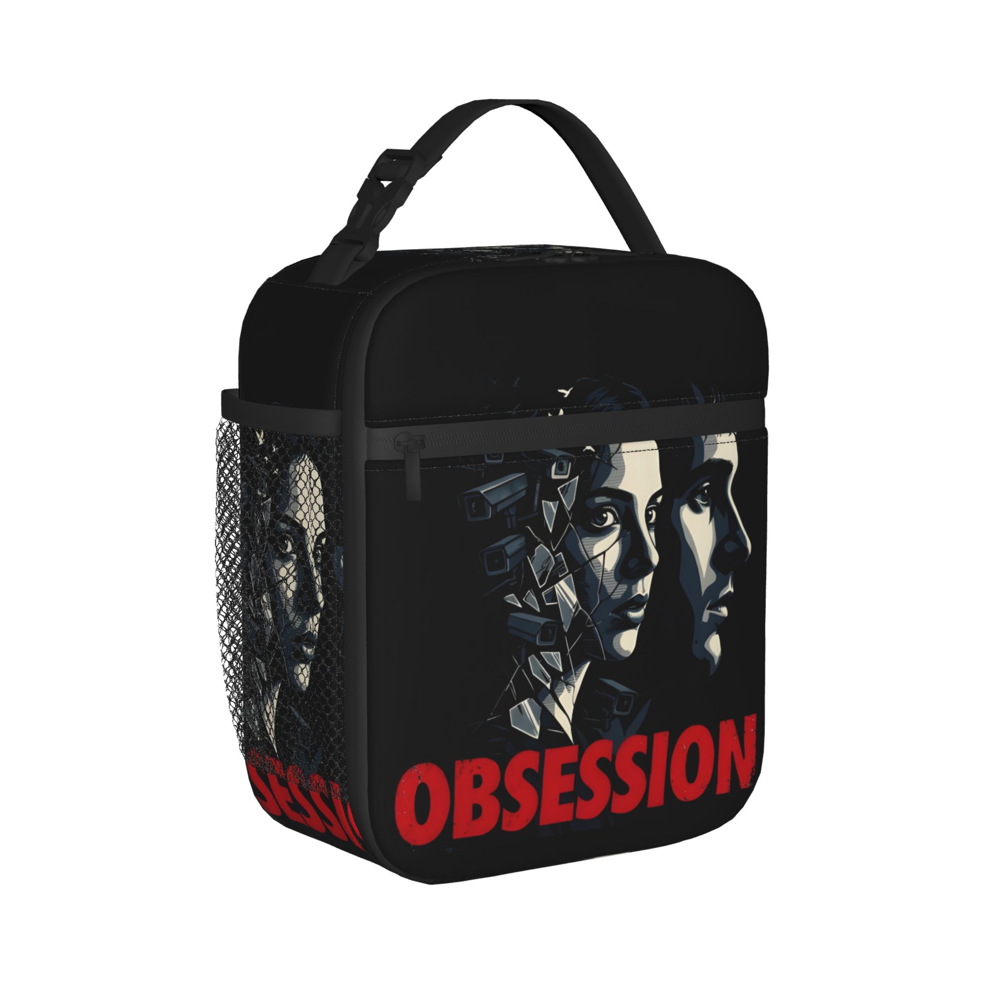 Obsession Movie 2026 Lunch Bag For Men Custom Lunch Box Fashion School Cooler Bag Portable Zipper Oxford Thermal Lunch Bags