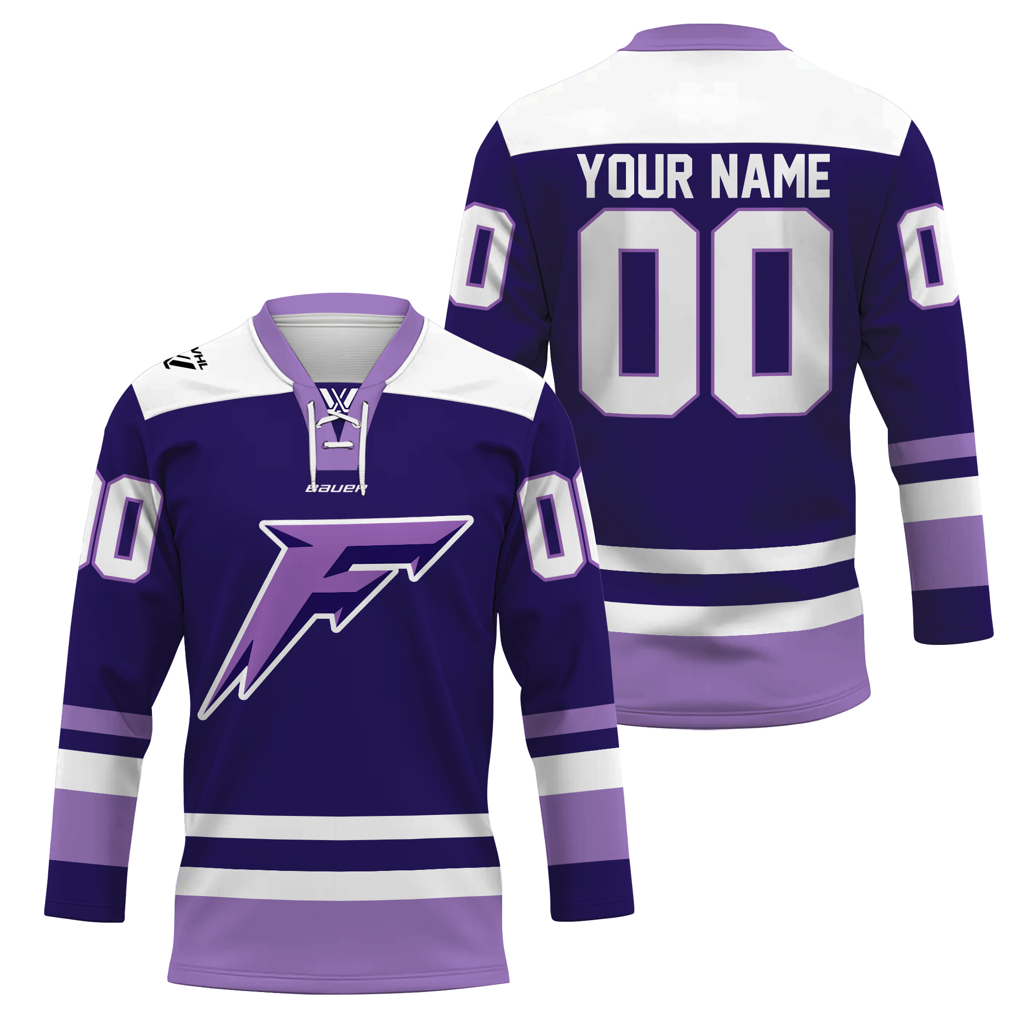 Personalized Minnesota Frost 2025/26 Home Lace Hockey Jersey Men's Fan Gear