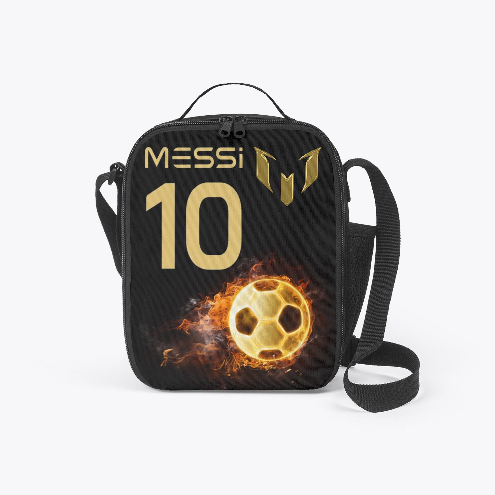 Messi Soccer Ball Lunch Bag for Kid