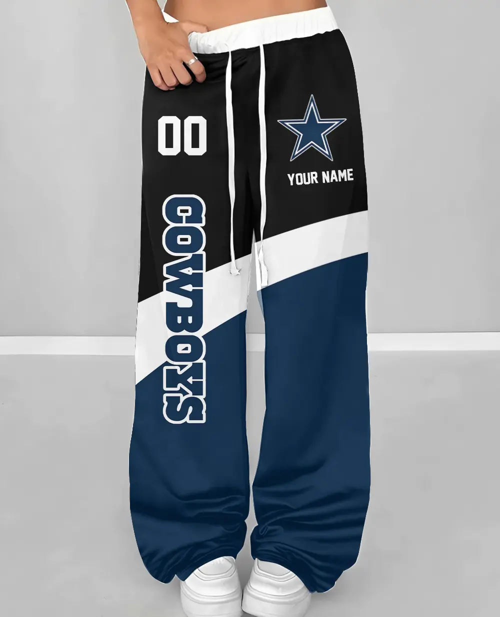 Dallas Cowboys Personalized Wide Leg Lounge Pants