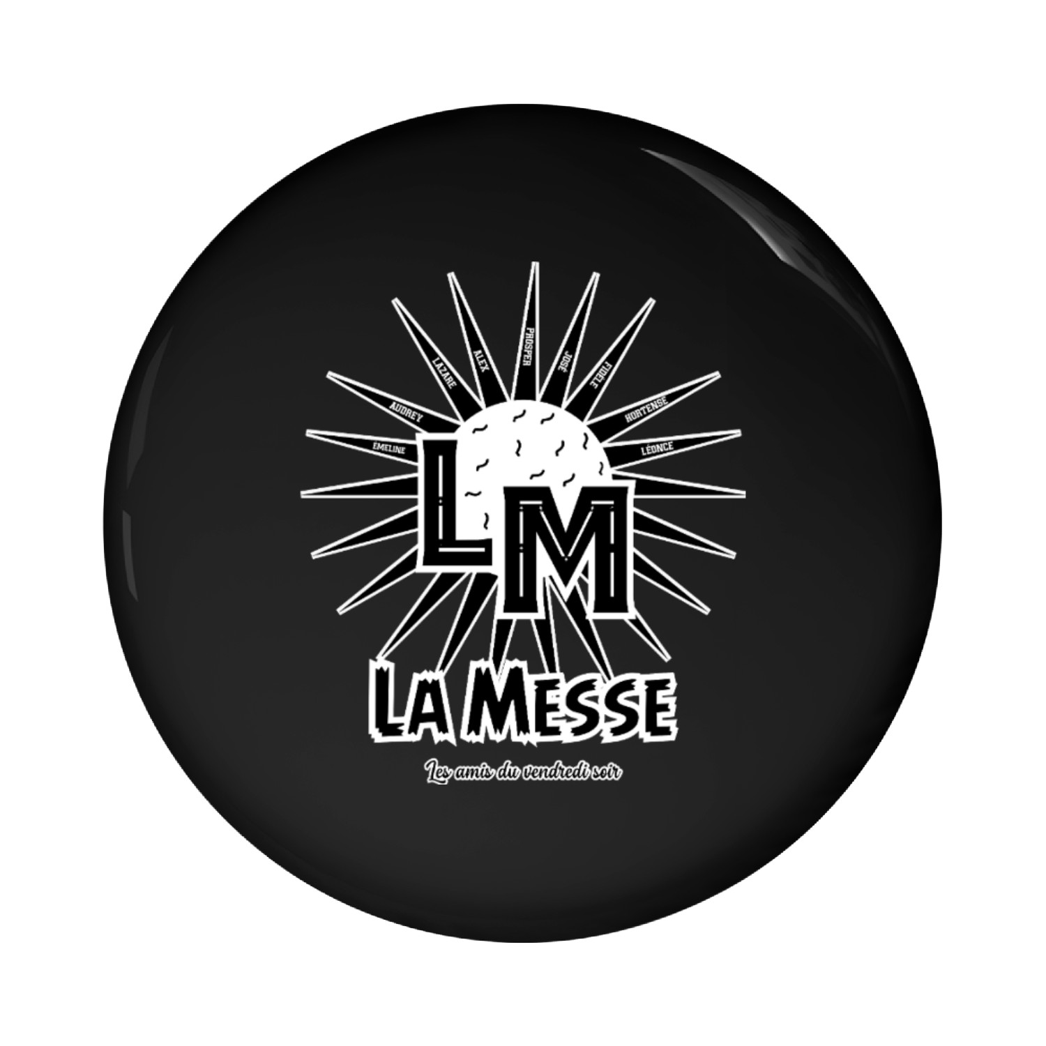 LA MESSE Pin Buttons