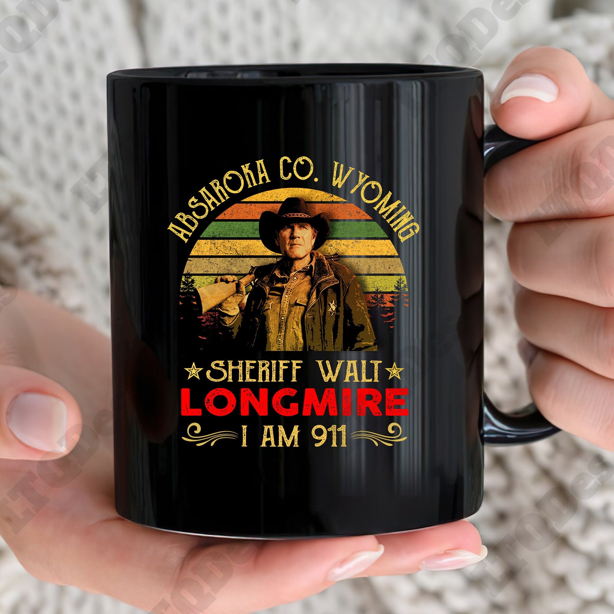 Walt Longmire Vintage Coffee Mugs, Craig Allen Johnson Coffee Mugs, Movies Quote Coffee Mugs