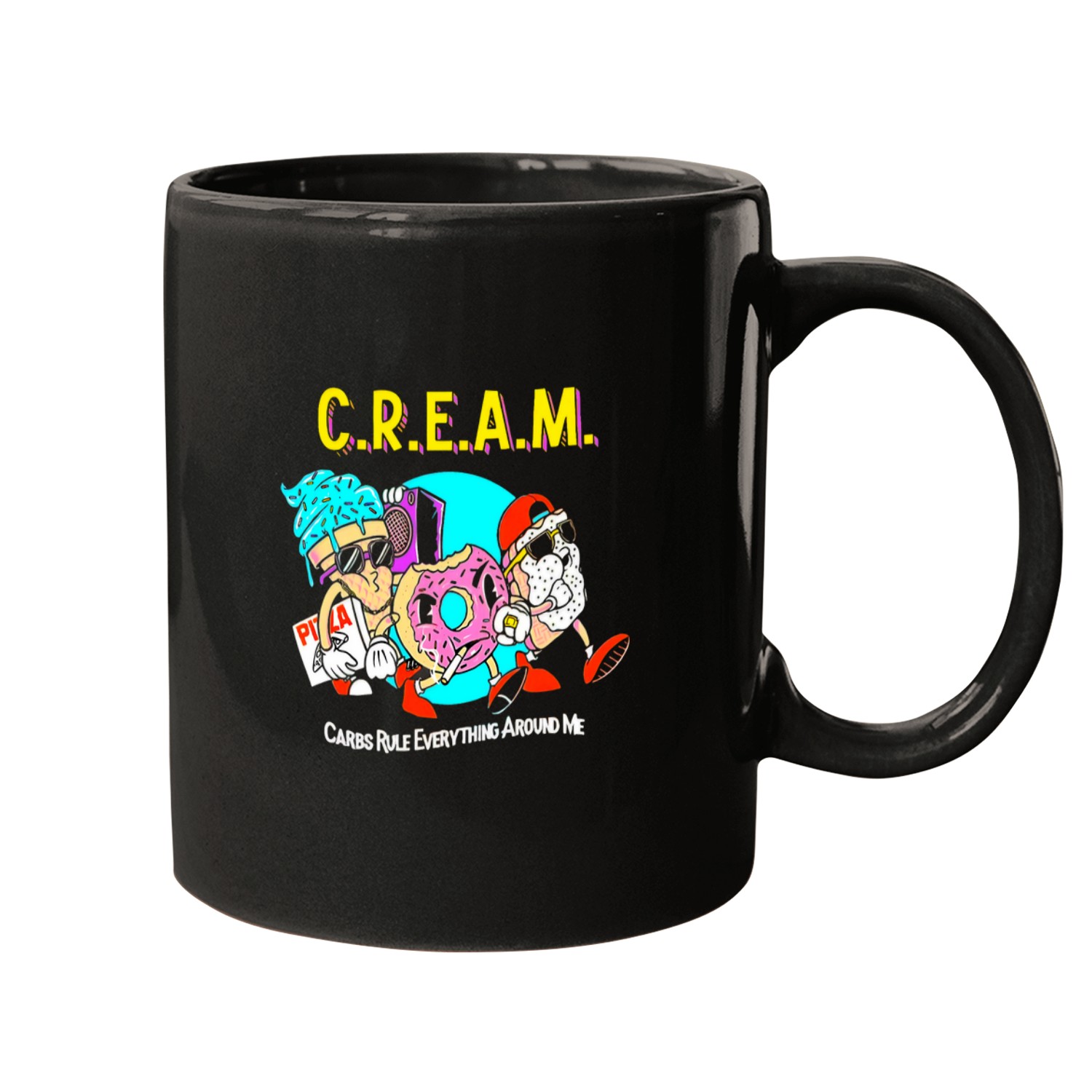 Carbs Rule Everything Around Me Weightlifting Bodybuilding Mugs